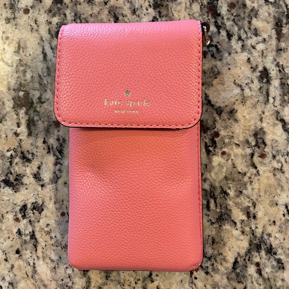 Kate ♠️  Spade Salmon Color Cellphone Cross Body